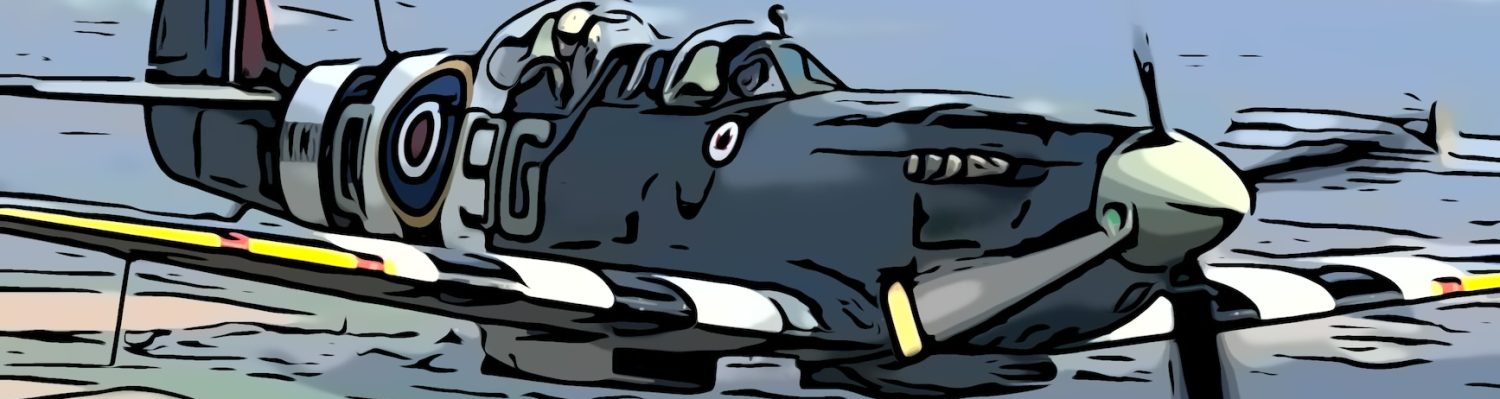 DJ's Flight in Spitfire MJ627